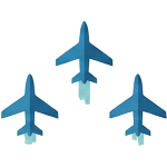 Smooth formation flying